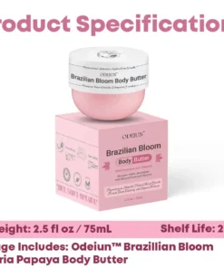 ODEIUN™ Brazilian Blossom Pueraria Papaya Body Cream