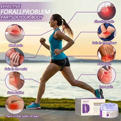 ODEIUN™ Turmeric & Emu Oil Arthritis Soothing Pain Relief Massage Gel