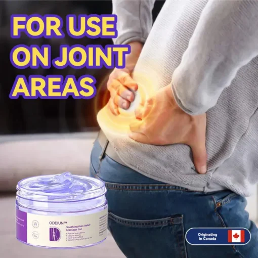 ODEIUN™ Turmeric & Emu Oil Arthritis Soothing Pain Relief Massage Gel