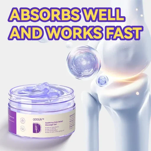 ODEIUN™ Turmeric & Emu Oil Arthritis Soothing Pain Relief Massage Gel