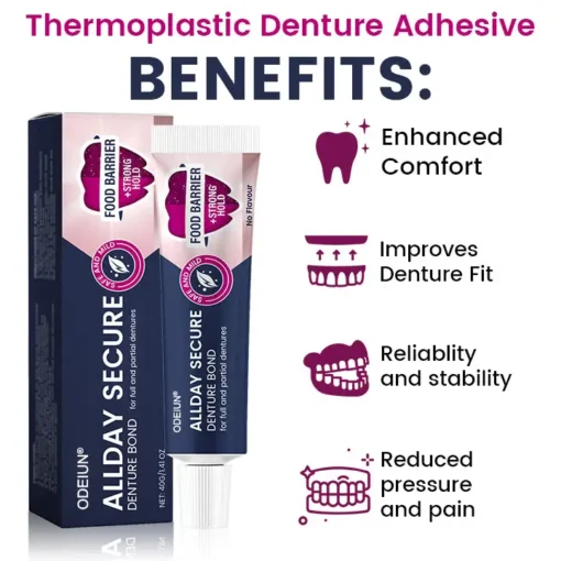 ODEIUN® AllDay Secure Denture Bond