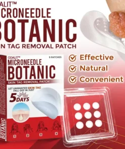 ODEIUN® MicroNeedle Botanic Skin Tag Removal Patch