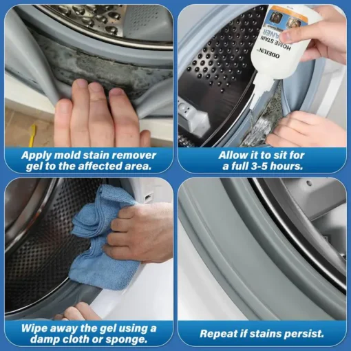 ODEIUN™ Mold Remover Gel with Scrub Brush