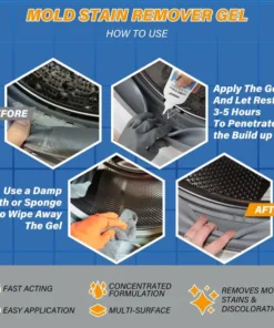 ODEIUN™ Mold Remover Gel with Scrub Brush
