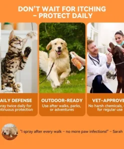 ODEIUN® Quantum Silver Pet Skin Spray for Dogs and Cats