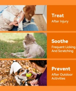ODEIUN® Quantum Silver Pet Skin Spray for Dogs and Cats