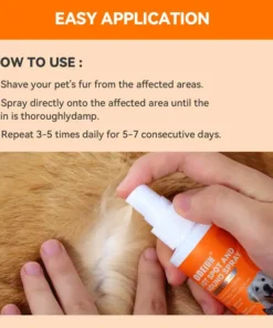 ODEIUN® Quantum Silver Pet Skin Spray for Dogs and Cats