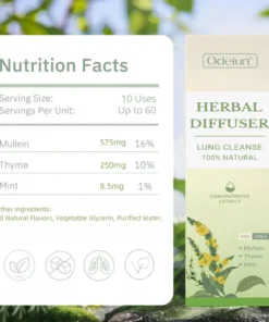 ODEIUN™ Herbal Diffuser – Breathe Easy, Calm Your Mind