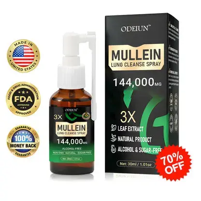 ODEIUN® 3X Concentrated Mullein Lung Cleanse Spray